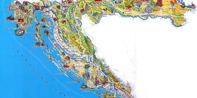 Kroacia vende për të vizituar hartën