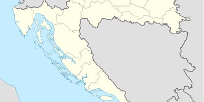 Harta e kroacisë në linjë