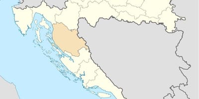 Senj kroacia hartë