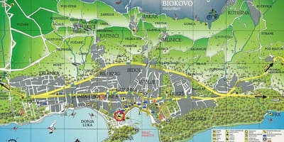 Harta e makarska kroaci
