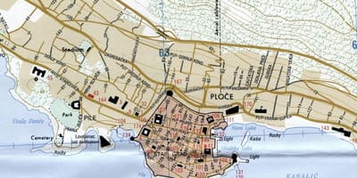Harta e rijeka të kroacisë